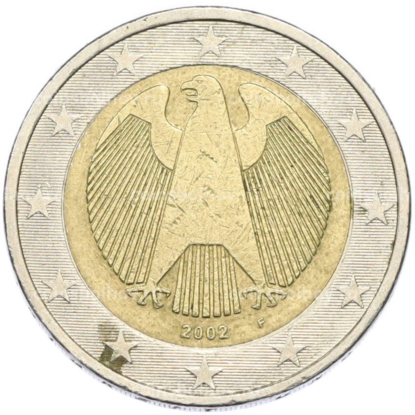 Монета 2 евро 2002 года F Германия