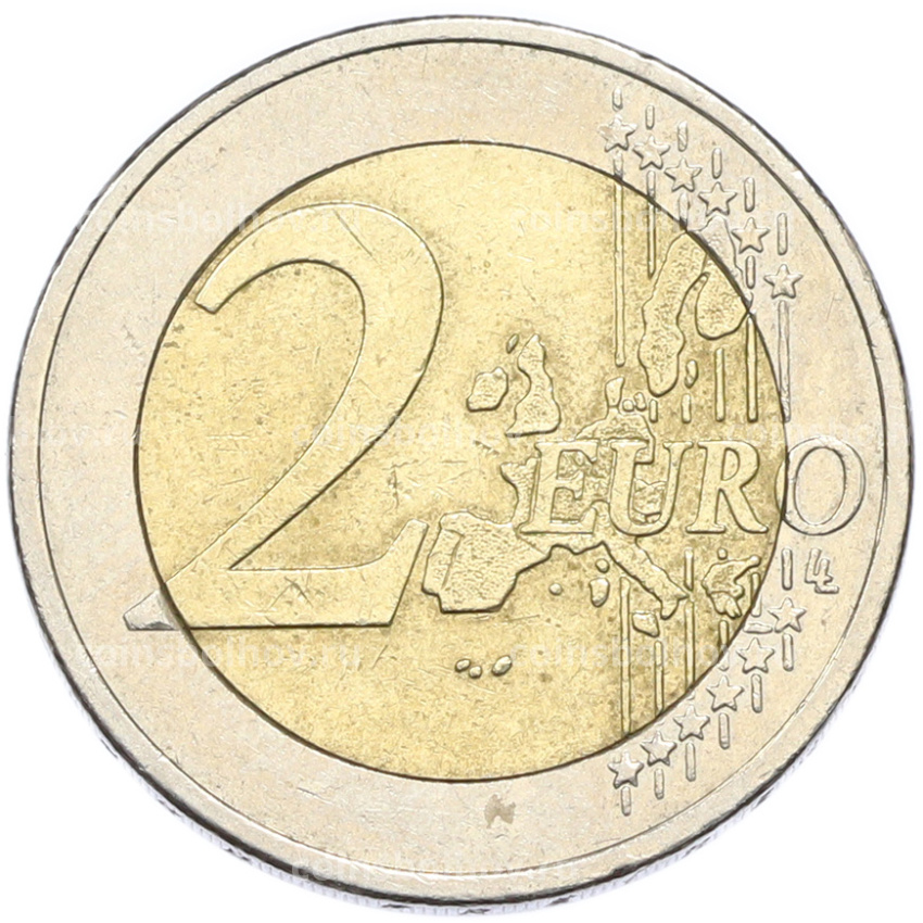 Монета 2 евро 2002 года J Германия (вид 2)