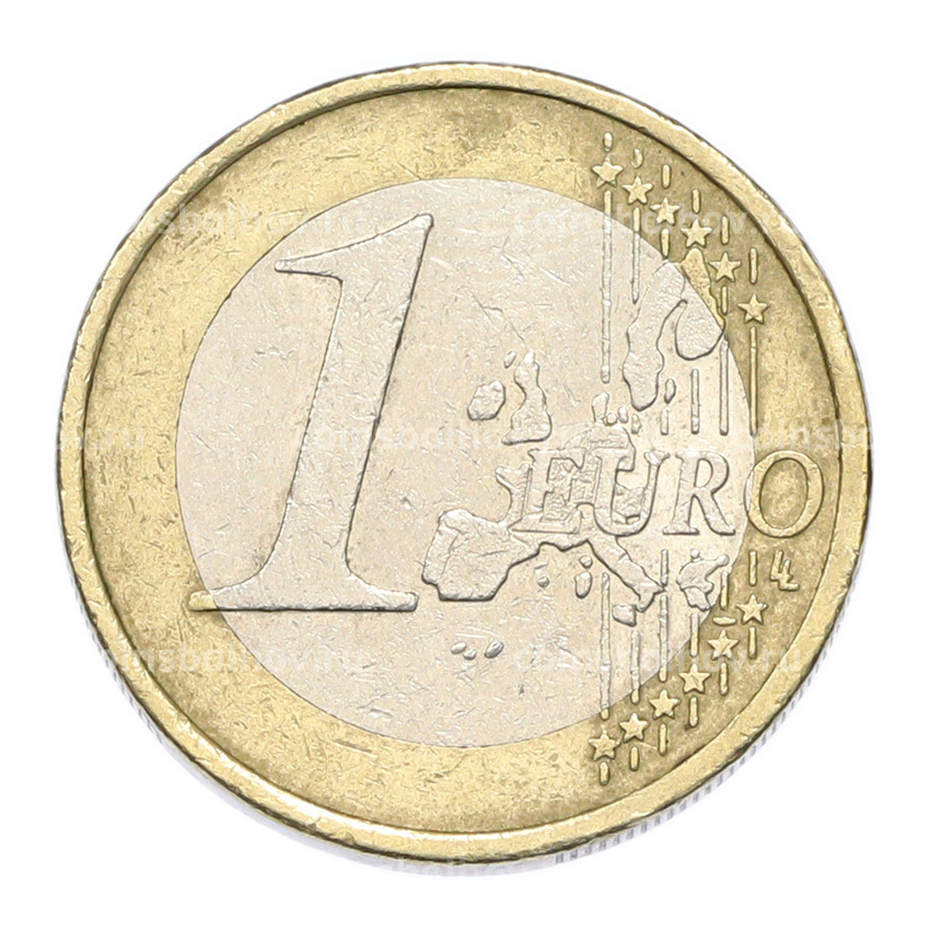 Монета 1 евро 2002 года D Германия (вид 2)