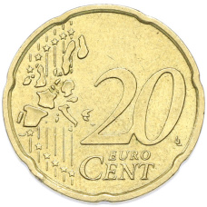Монета 20 евроцентов 2003 года F Германия (реверс)