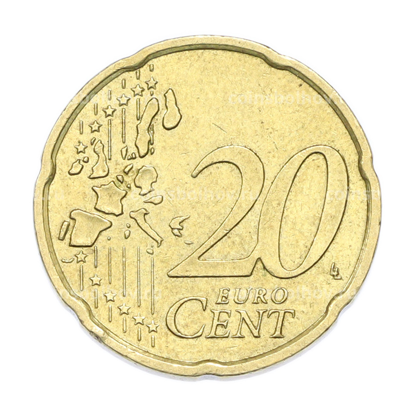 Монета 20 евроцентов 2003 года F Германия (вид 2)