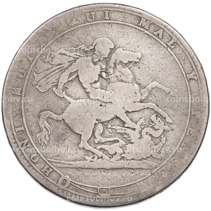 Монета 1 крона 1818-1819 года Великобритания (вид 2)