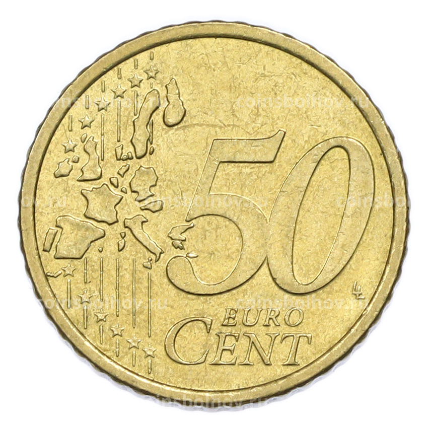 Монета 50 евроцентов 2000 года Финляндия (вид 2)