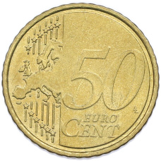 Монета 50 евроцентов 2008 года Кипр (реверс)