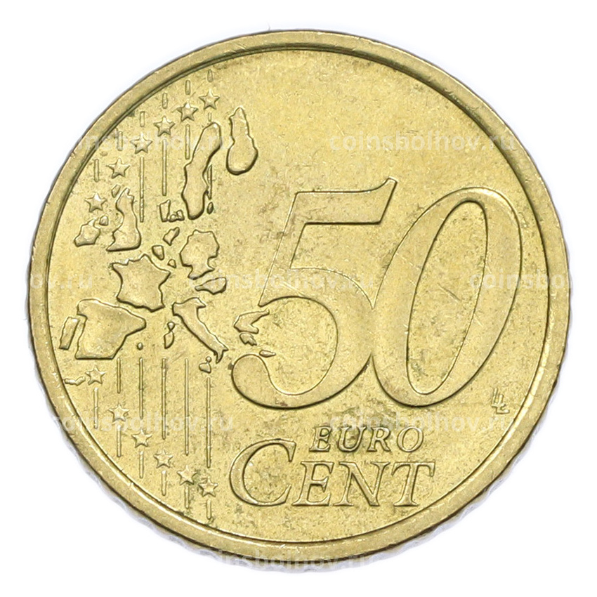 Монета 50 евроцентов 2000 года Финляндия (вид 2)