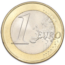 Монета 1 евро 2013 года Испания (реверс)