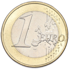 Монета 1 евро 2008 года Кипр (реверс)