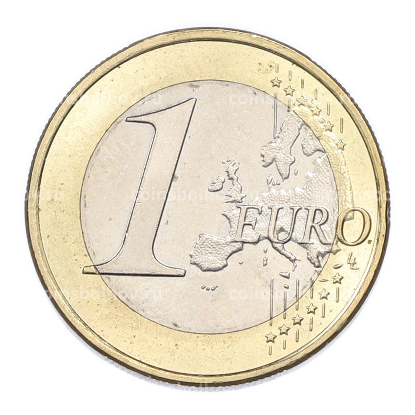 Монета 1 евро 2008 года Кипр (вид 2)