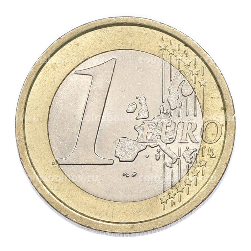 Монета 1 евро 2002 года Италия (вид 2)
