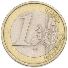 Монета 1 евро 2002 года Австрия (реверс)