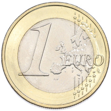 Монета 1 евро 2014 года Латвия (реверс)
