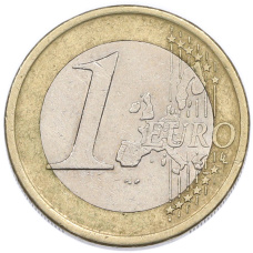 Монета 1 евро 2000 года Испания (реверс)