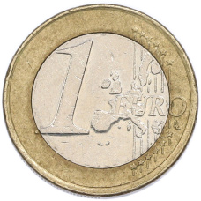 Монета 1 евро 2000 года Нидерланды (реверс)