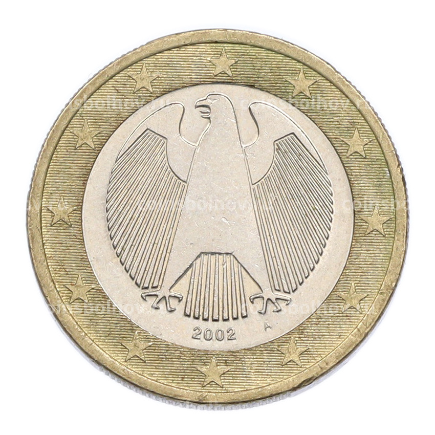 Монета 1 евро 2002 года A Германия