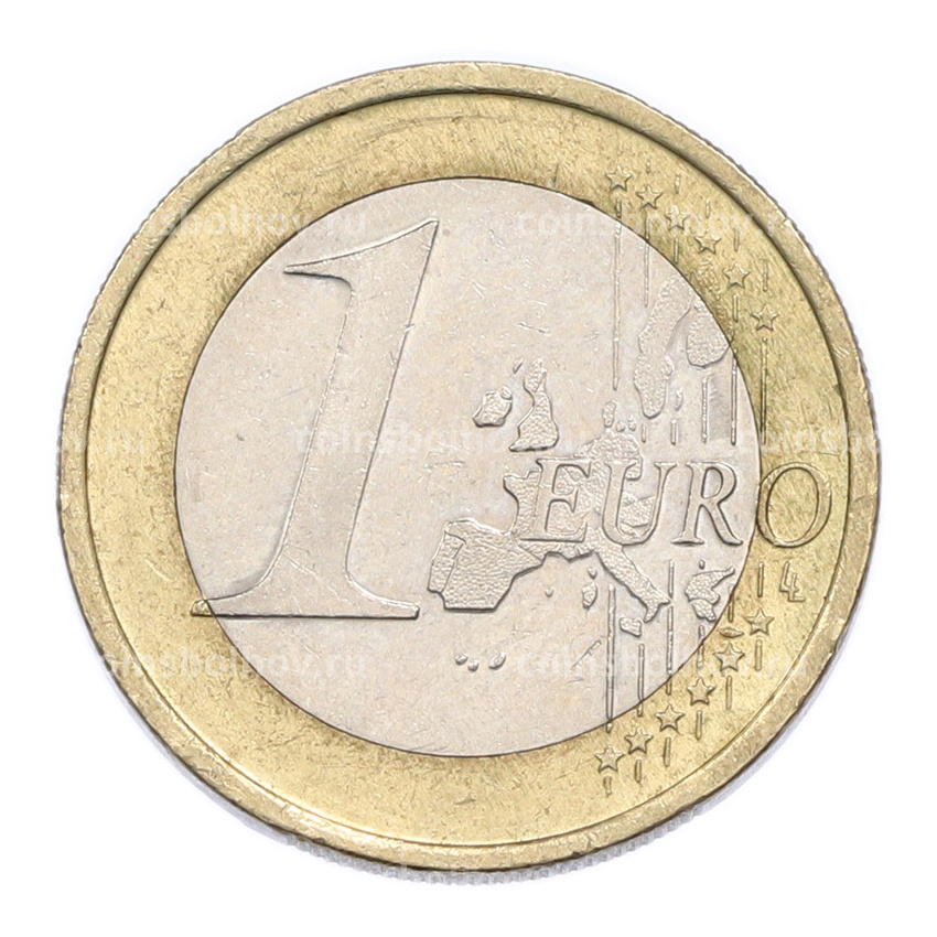 Монета 1 евро 2002 года A Германия (вид 2)