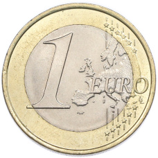 Монета 1 евро 2008 года Мальта (реверс)