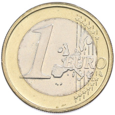 Монета 1 евро 2002 года Люксембург (реверс)