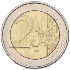 Монета 2 евро 2002 года G Германия (реверс)