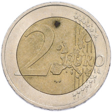 Монета 2 евро 2002 года Австрия (реверс)