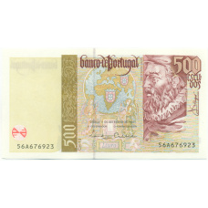 Банкнота 500 эскудо 1997 года Португалия