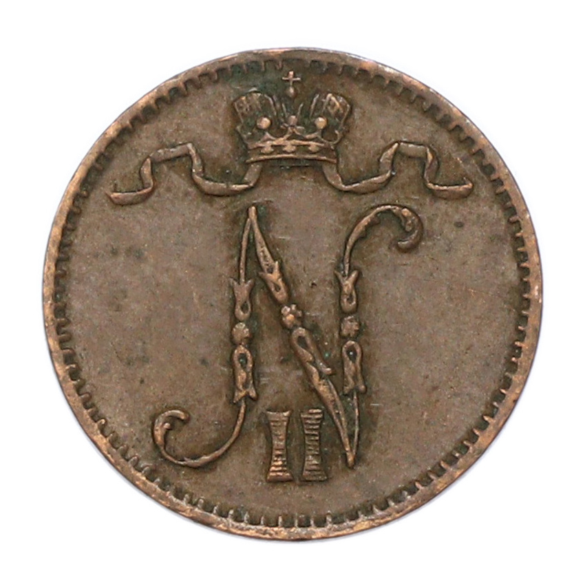 1 пенни 1911 года Русская Финляндия (вид 2)