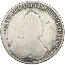 Монета 1 рубль 1794 года СПБ TI АК (аверс)