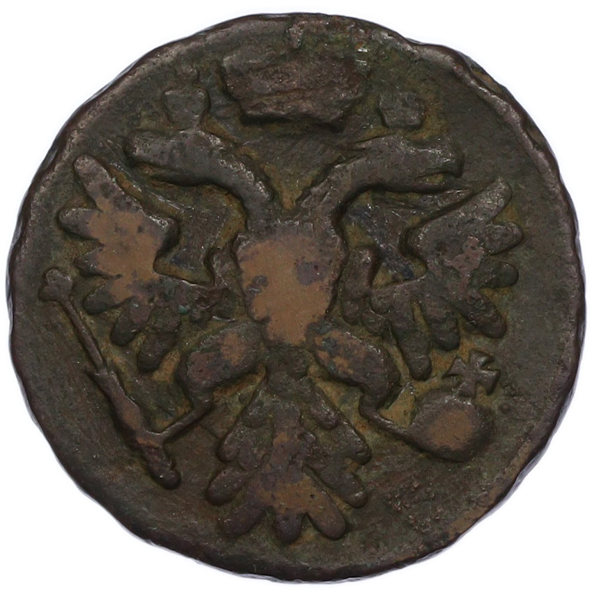Монета Денга 1738 года (вид 2)