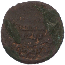 Монета Полушка 1731 года (аверс)