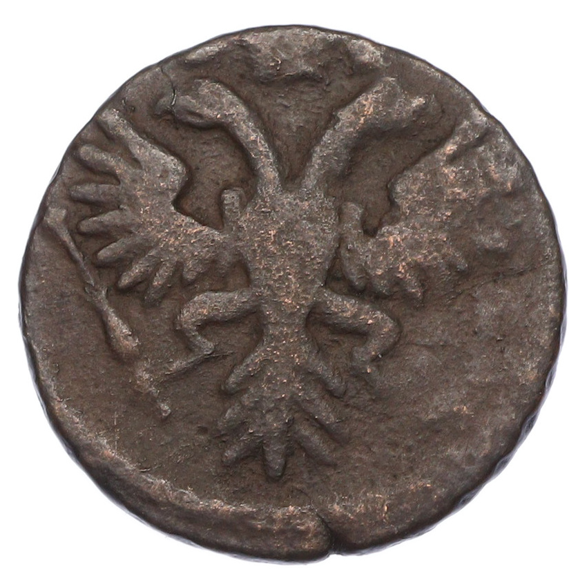 Монета Денга 1731 года (Одна черта над годом) (вид 2)