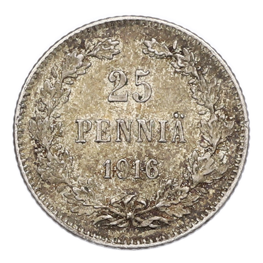 25 пенни 1916 года Русская Финляндия