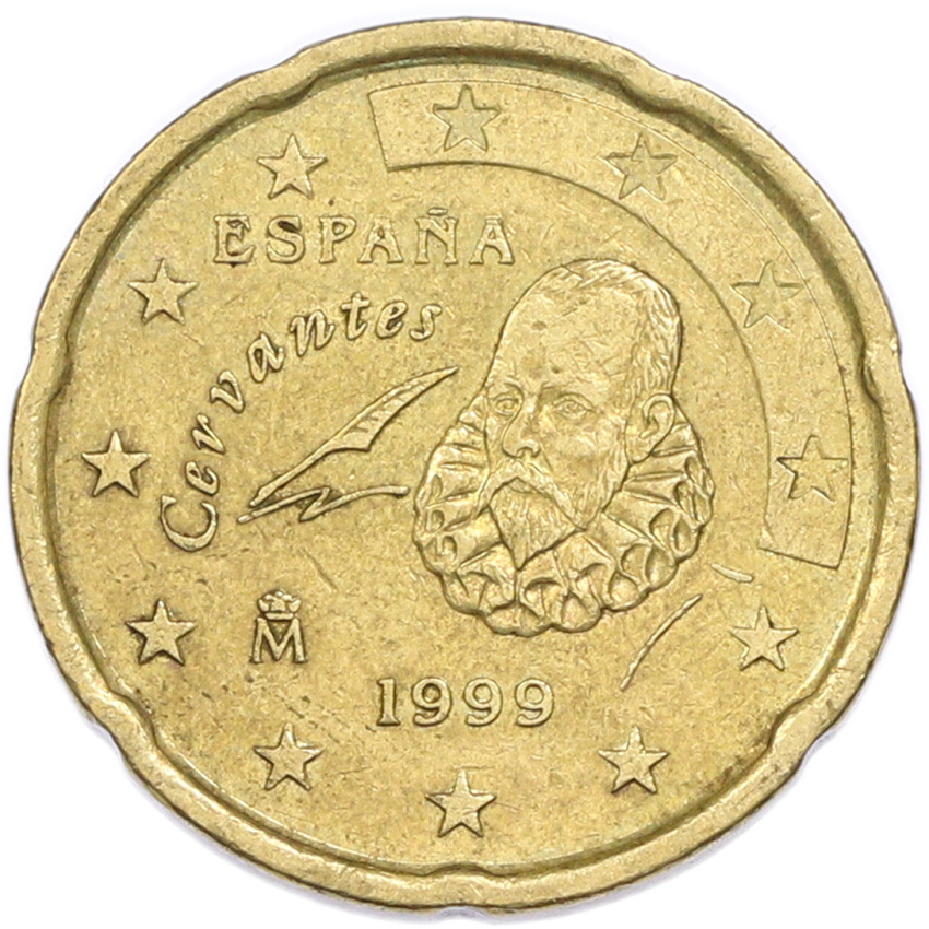 20 евроцентов 1999 года Испания