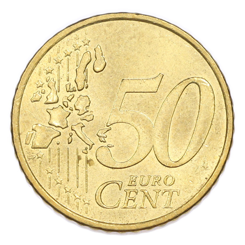 50 евроцентов 1999 года Франция (вид 2)