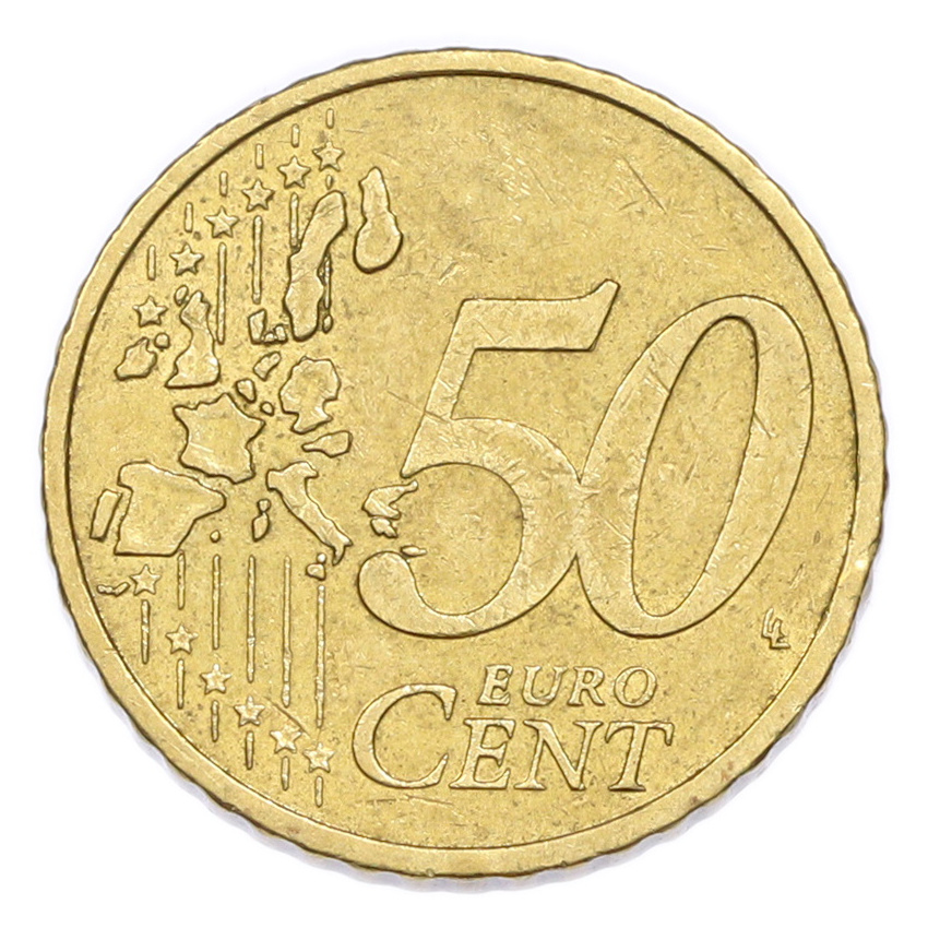 50 евроцентов 2000 года Франция (вид 2)