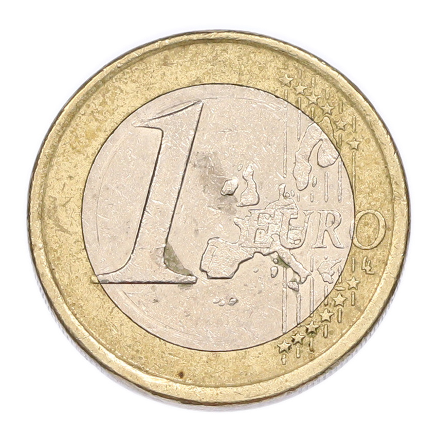 Монета 1 евро 2005 года Испания (вид 2)