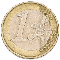 Монета 1 евро 2002 года Австрия (реверс)