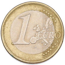 Монета 1 евро 2002 года Ирландия (реверс)