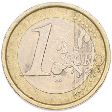 Монета 1 евро 2006 года Италия (реверс)
