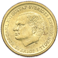 Монета 10 крон 2000 года Швеция (реверс)