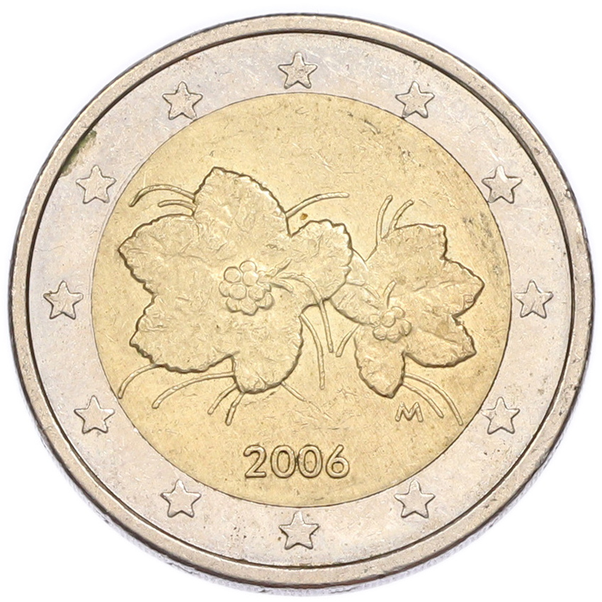 Монета 2 евро 2006 года Финляндия