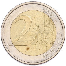 Монета 2 евро 2006 года Финляндия (реверс)