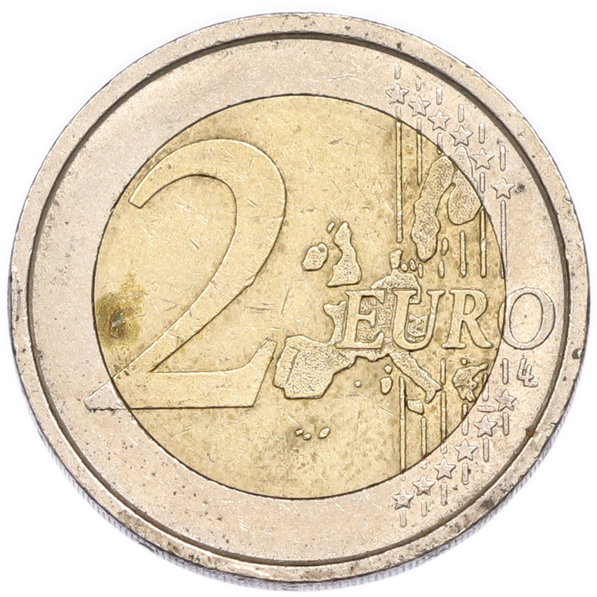 Монета 2 евро 2002 года Италия (вид 2)