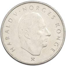 Монета 5 крон 1994 года Норвегия (реверс)