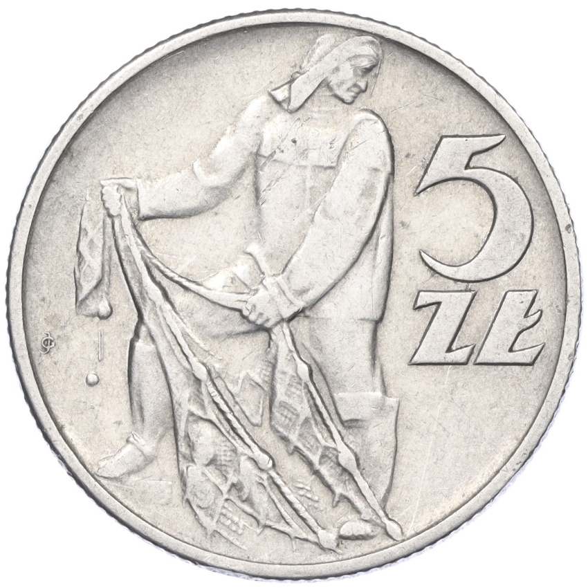 5 злотых 1958 года Польша