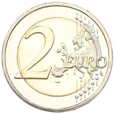 Монета 2 евро 2026 года Финляндия «Райли и Рейма Пиетиля» (реверс)