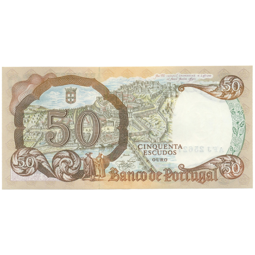 50 эскудо 1964 года Португалия (вид 2)