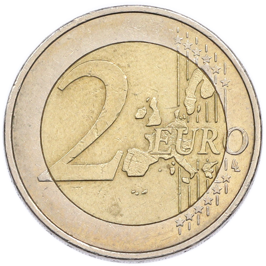 2 евро 2002 года G Германия (вид 2)