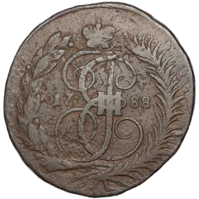 2 копейки 1788 года ММ
