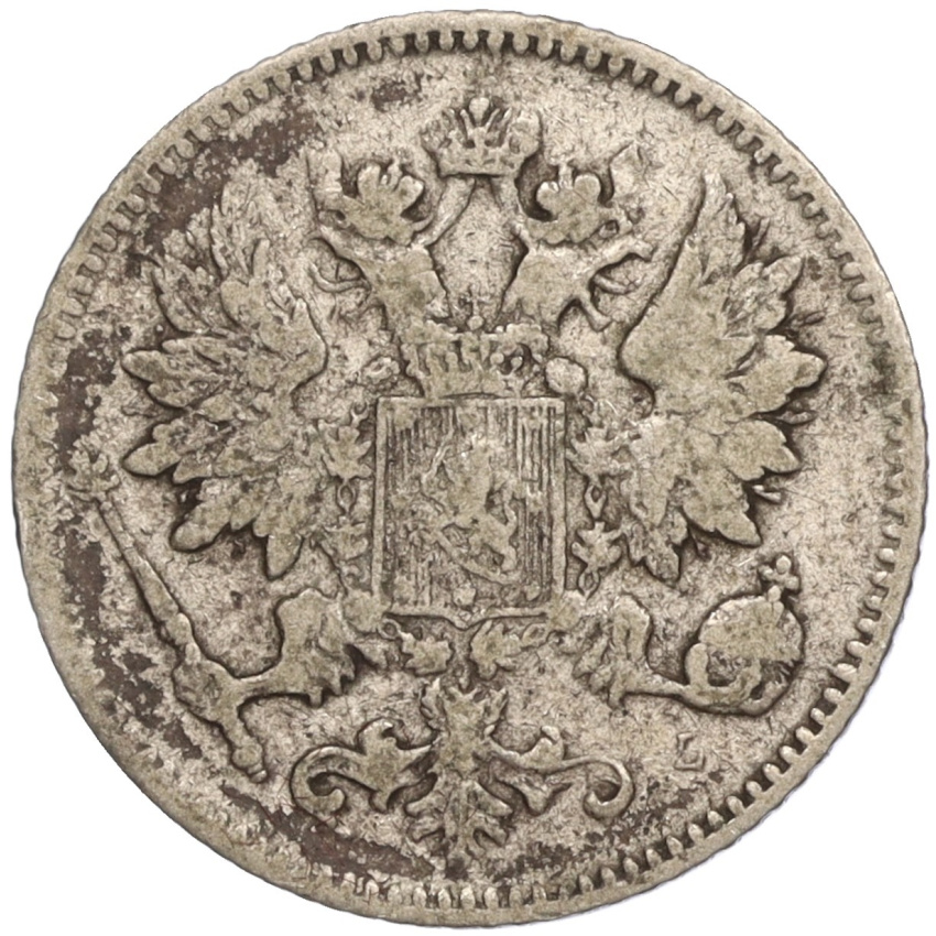 25 пенни 1898 года Русская Финляндия (вид 2)