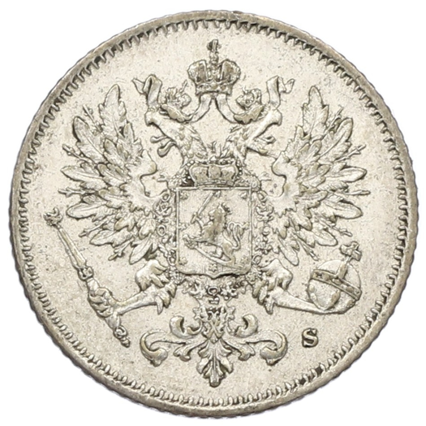 25 пенни 1915 года Русская Финляндия (вид 2)