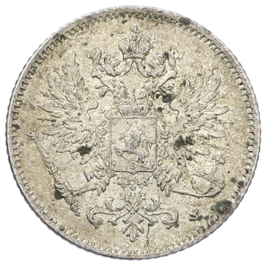 25 пенни 1916 года Русская Финляндия (вид 2)
